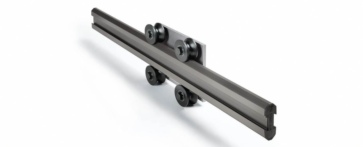 Speedy Rail 直線滑軌：自我支撐鋁擠型軌道