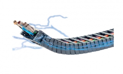 塑膠電纜線保護鏈條
